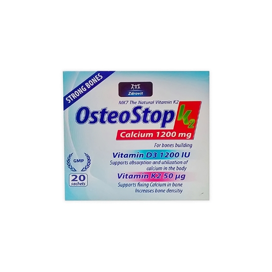 OSTEO STOP VIT K2 أكياس 20 حبة